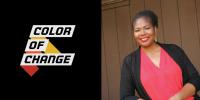 Brandi Collins and color of change logo