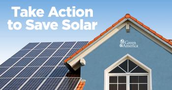 solar on rooftop of house