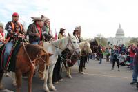 Cowboy and Indian Alliance protest KXL pipeline
