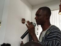 Cocoa farmer speaking