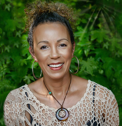 Lake Louise smiling at the camera