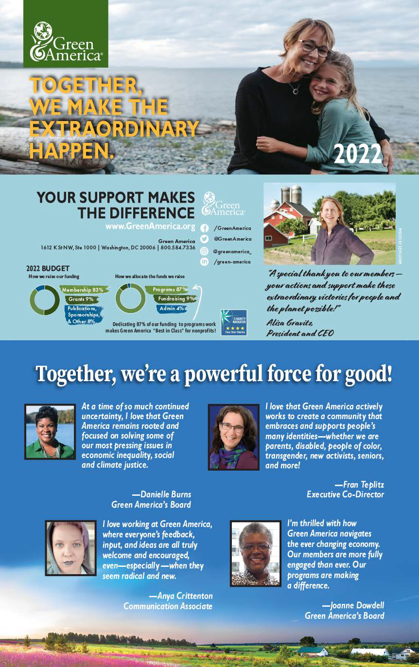 Green America 2022 Snapshot