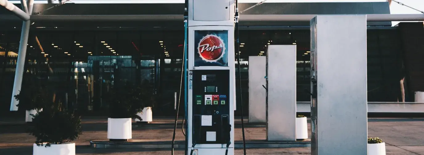 Image: gas pump. Topic: The Benefits of Biodiesel