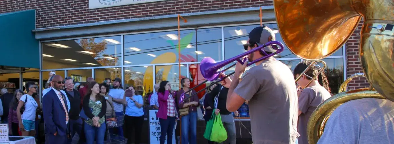 Takoma Park Silver Spring Cooperative’s grand re-opening celebration in 2024. Photo credit: Holly Harper.